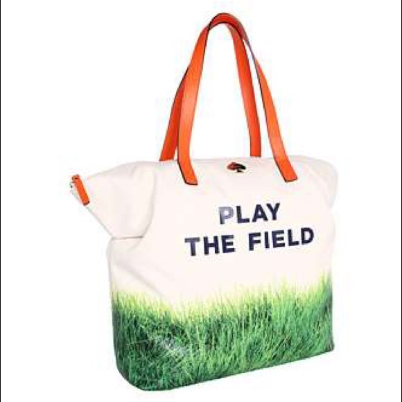 Kate Spade ♠️ Play The Field Call to Action Tote - Picture 2 of 4